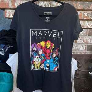 Womens Marvel Comic Tee